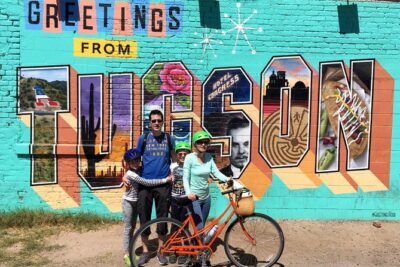 Historic Bike Tour in Tucson - The Rattlesnake Bridge crossing you’ll remember
