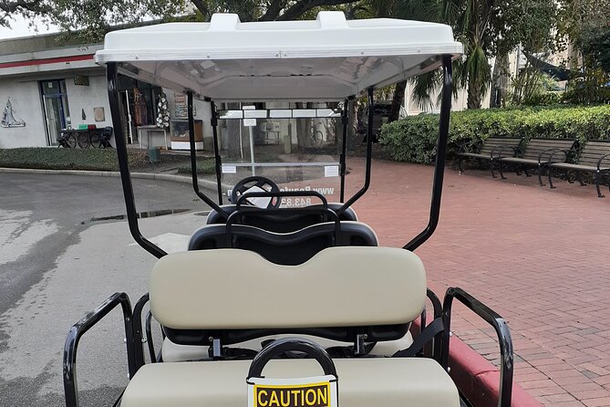 History and Movie Tour of Beaufort by Golf Cart - Pat Conroy stories, downtown Reconstruction HQ, and the Santa Elena thread