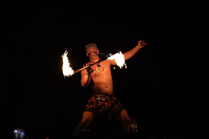 Honolulu: Ka Moana Lūʻau at Aloha Tower – Oceanfront Luau Show - The main show: Polynesian wayfinding, high energy, and a fire finale