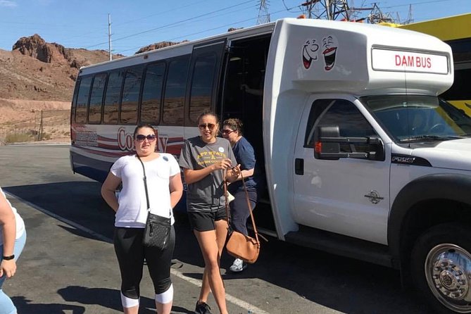 Hoover Dam Comedy Tour with Lunch and Comedy Club Tickets - The best Hoover Dam photo moments: bypass bridge views and the memorial overlook