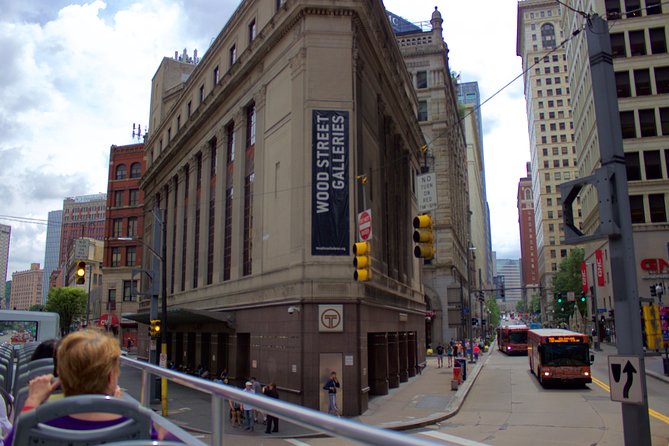 JUST THE TOUR - Double Decker bus sightseeing tour of Pittsburgh. - Stadiums, science, casinos, and the Strip District hit (Stops 4–10)