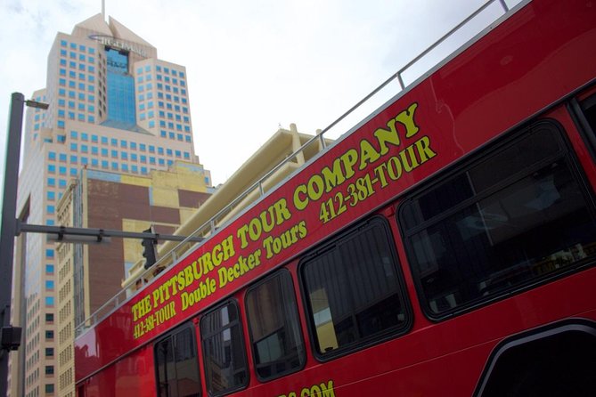 JUST THE TOUR - Double Decker bus sightseeing tour of Pittsburgh. - Birds, kids’ culture, Warhol, and the bridge trilogy (Stops 11–15)