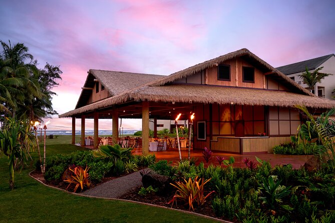 Kauai: Luau Ka Hikina Admission with Dinner and Lei Greeting - Price and value for $204 dinner and show