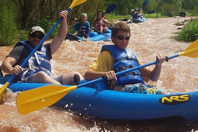 Kayak Tour on the Verde River - Kayaks, seating, and how beginners stay steady