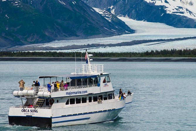 Kenai Fjords and Resurrection Bay Half-Day Wildlife Cruise - Bear Glacier: the piedmont giant you can actually photograph