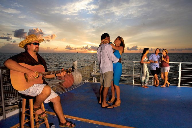 Key West Sunset Sail with Live Music, Drinks and Appetizers - Deck strategy: where to stand, where to sit, where to find photos