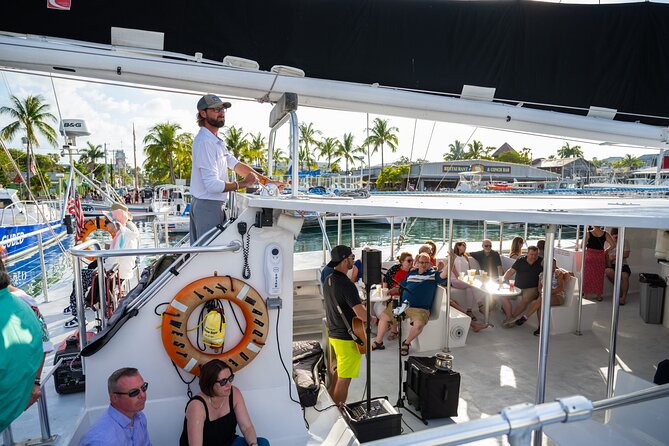 Key West Sunset Sail with Open Bar, Live Music and Hors D'oeuvres - Your 2-hour route: from Sebago Watersports toward Sunset Key