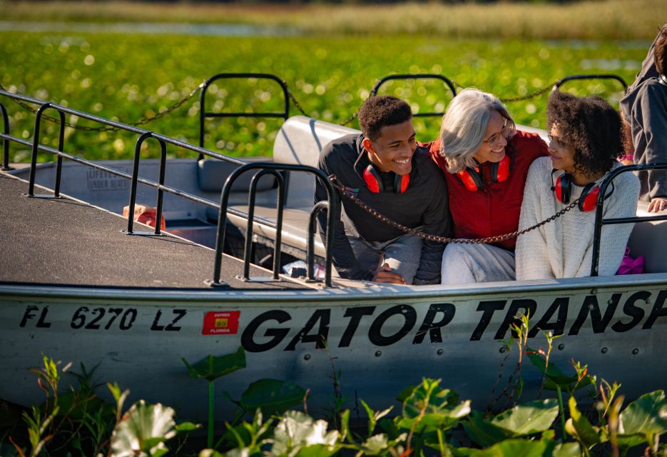 Kissimmee: Boggy Creek Airboat Ride with Optional Meal - Lily’s Butterfly Garden and Loreli’s Critter Collection
