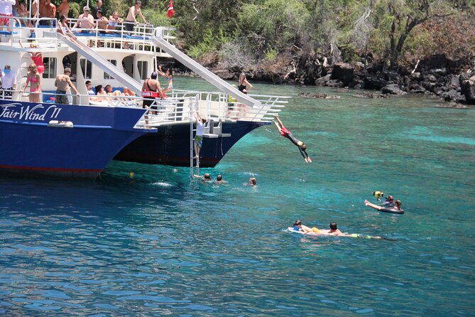 Kona’s Best Morning Snorkel: Captain Cook & Kealakekua Bay - Captain Cook Monument: the history-marker view from the bay