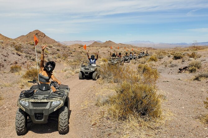 Las Vegas Desert ATV Experience - Training laps and safety rules (aka how you keep your fun)