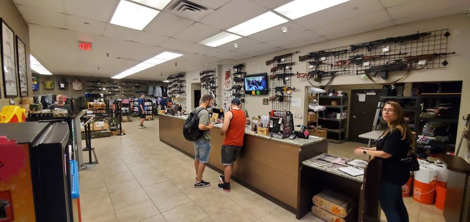Las Vegas: Firearms Shooting Beginner’s Adventure - The Beginner Shooting Package: UZI or MP5 Plus a 9mm