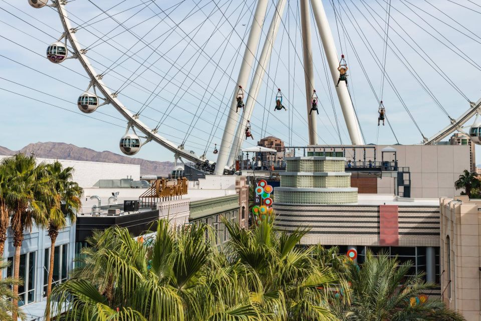 Las Vegas: FLY LINQ Zipline Ticket - Views from above: what you actually get to see