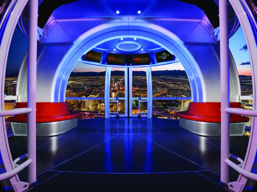 Las Vegas: High Roller Entry Ticket with In-Cabin Open Bar - Weather: what happens if the sky isn’t cooperating