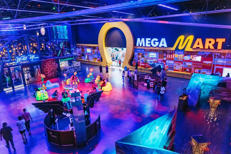 Las Vegas: Meow Wolf Omega Mart Ticket - Omega Mart at AREA15: a grocery store you can actually play in