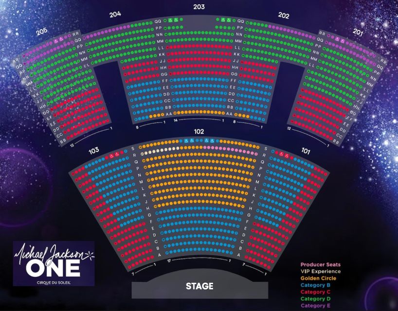 Las Vegas: Michael Jackson ONE by Cirque du Soleil Ticket - What the four misfits story gives you onstage