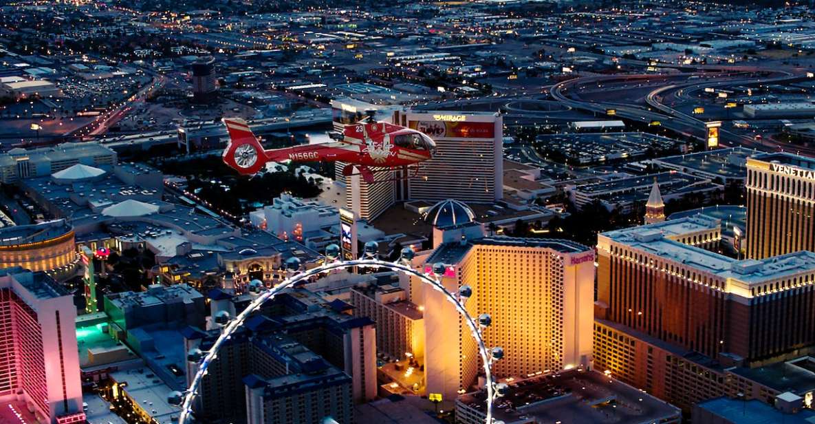 Las Vegas: Night Helicopter Flight over Las Vegas Strip - Pickup, Terminal, and Timing: How to Not Stress Your Flight