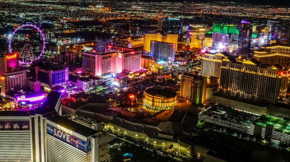 Las Vegas: Night Helicopter Flight over Las Vegas Strip - Inside the Helicopter: Comfort, Safety, and Seat Choices