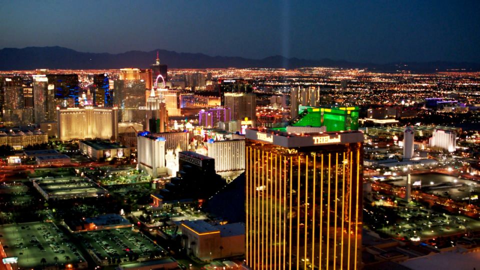 Las Vegas: Night Helicopter Flight over Las Vegas Strip - What You’ll See From Above: MSG Sphere, Bellagio, Luxor, and the Rest