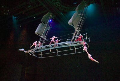Las Vegas: “O” by Cirque du Soleil at Bellagio - Water as the main character: the 1.5 million gallon spectacle