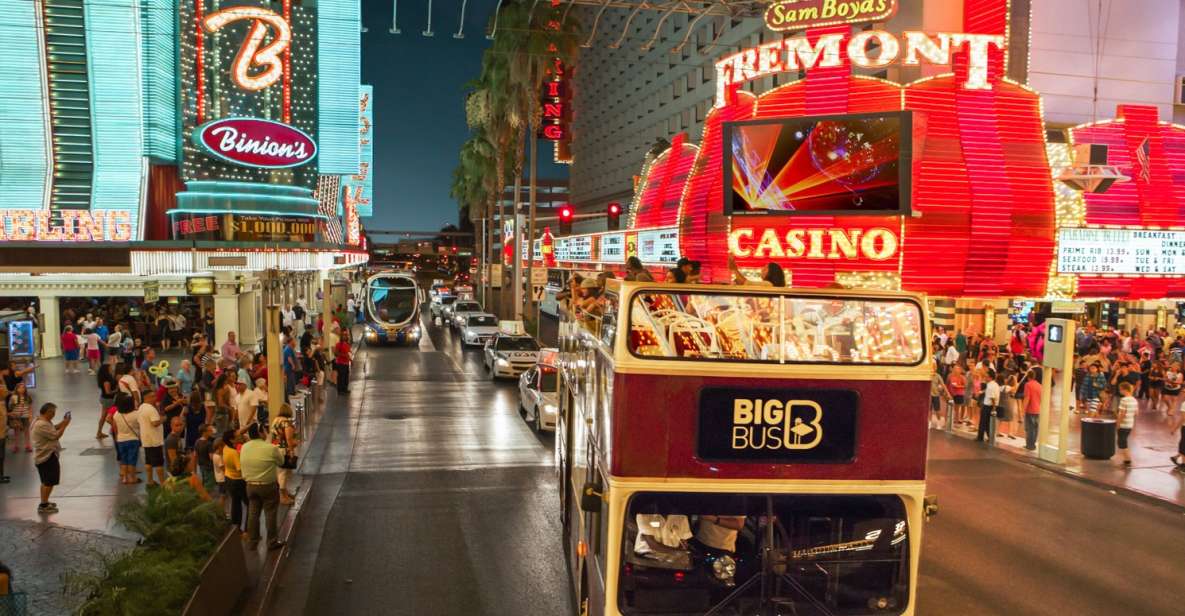 Las Vegas: Sightseeing Night Tour by Open-top Bus - How the 2-Hour Night Loop Really Works