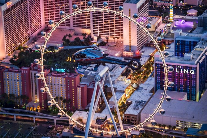 Las Vegas Strip Helicopter Night Flight - What you’ll see over Las Vegas at night (Stratosphere to the big names)