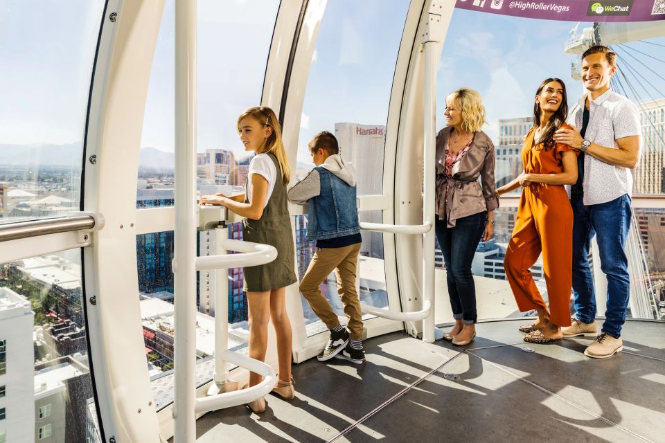Las Vegas Strip: The High Roller at The LINQ Ticket - Timing your ride: Anytime vs Daytime tickets (and why sunset matters)