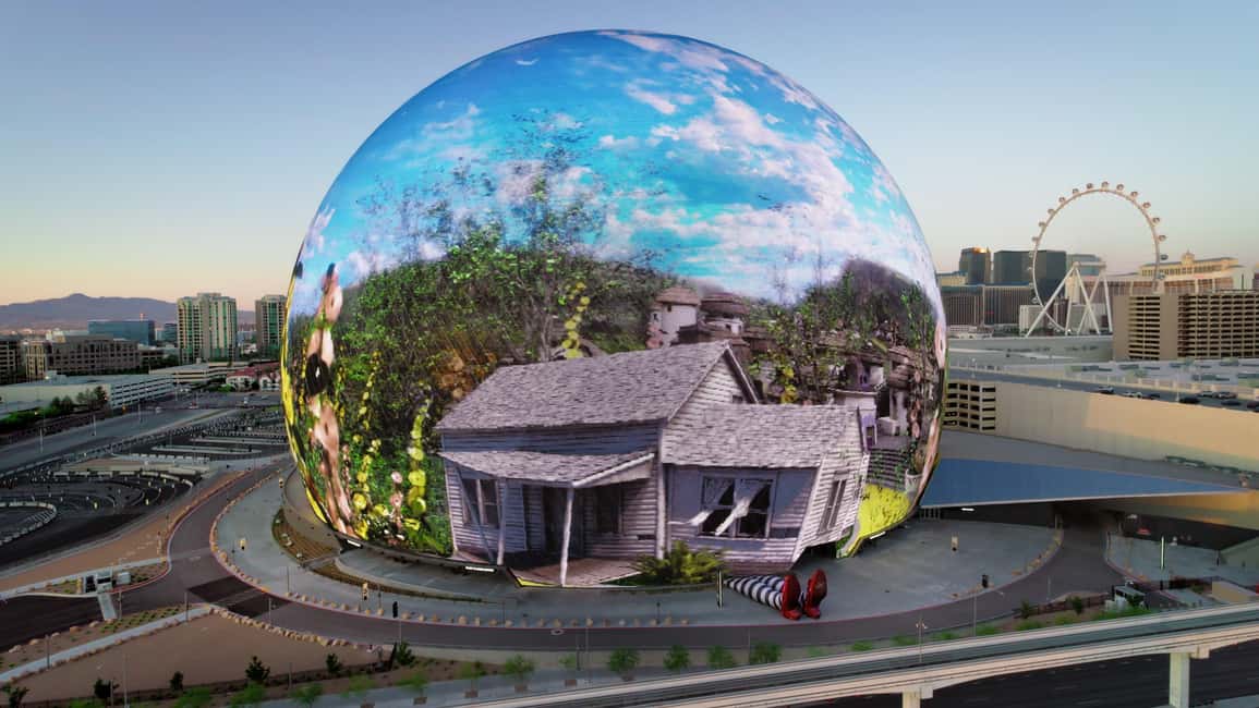 Las Vegas: The Sphere Experience — The Wizard of Oz - 75 minutes of Oz: from Kansas to the Emerald City in 360°