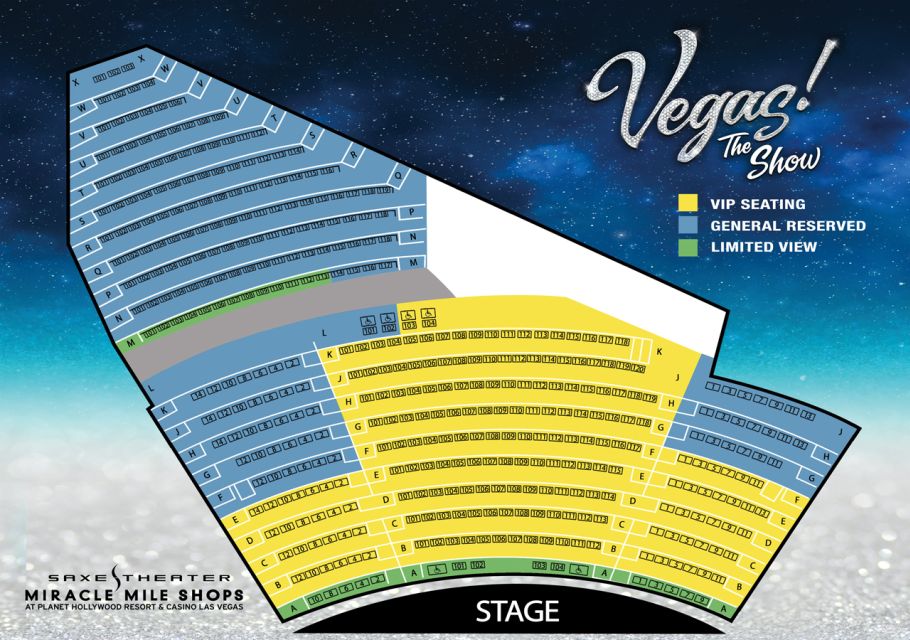 Las Vegas: Vegas! The Show Ticket - Key things to know before you go