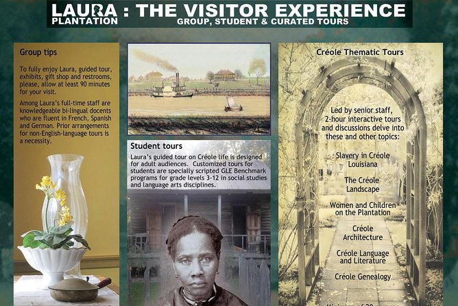 Laura Creole Plantation Guided Tour - Creole culture in plain language: what the tour is really teaching