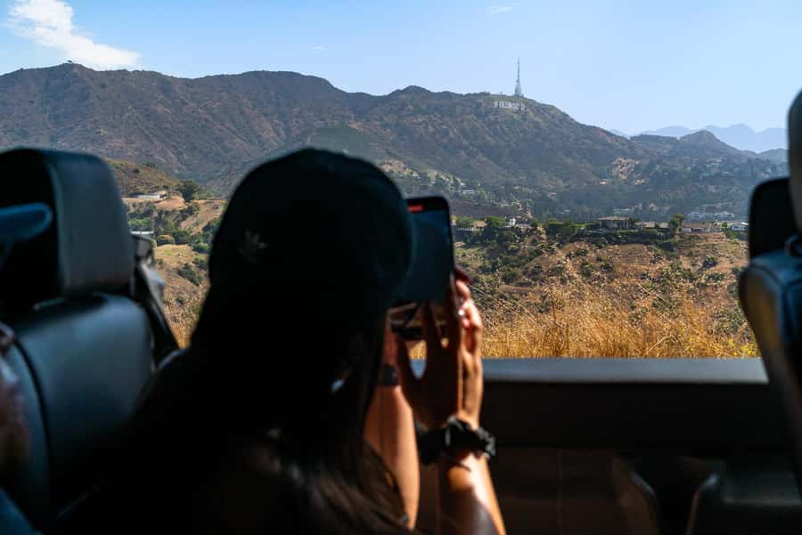 Los Angeles: Celebrity Homes and Hollywood Open-Air Bus Tour - Hollywood Hills, celebrity homes, and the photo stops you actually need