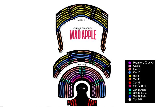 Mad Apple by Cirque du Soleil at New York New York Hotel and Casino - Pre-show party: the real start is before the show clock