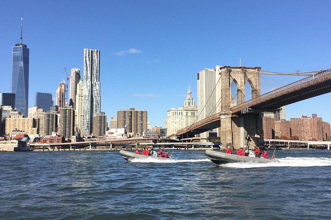 Manhattan Adventure Sightseeing Boat Tour - from Chelsea Piers - Stop 5: Governors Island from the water (history-to-park angle)