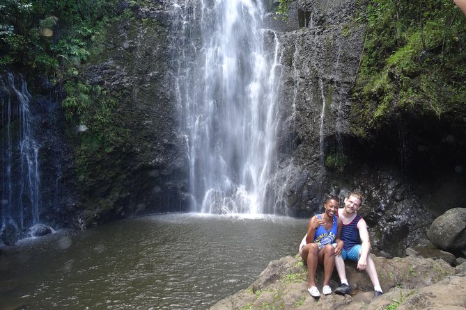 Maui: Famous Road to Hana Waterfalls and Lunch by Mercedes Van - Upper Waikani Falls (Three Bears) and Wailua Falls: Built for Photos