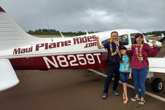 Maui -PRIVATE- Air Tour FUN: 3 Islands: (2-5 people): SEE it ALL! - Flight Route in Plain English: Maui Sights First, Then Molokai