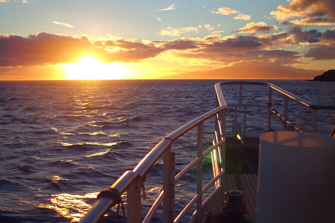 Maui Sunset Dinner Cruise - A Hawaiian Hula Experience - Board the Pride of Maui catamaran: what the space feels like