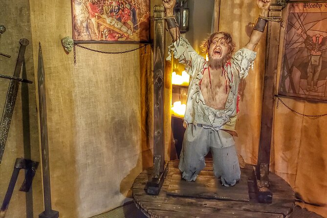 Medieval Torture Museum Ticket with Audio Guide and Ghost Hunting - The interactive exhibits: pull, turn, touch (respectfully)