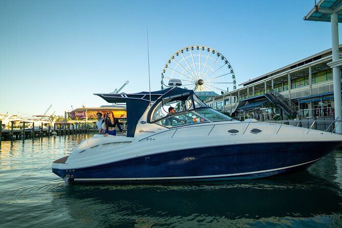 Miami: 2 Hour Private Yacht Cruise - Day Versus Sunset or Night: Picking the Mood