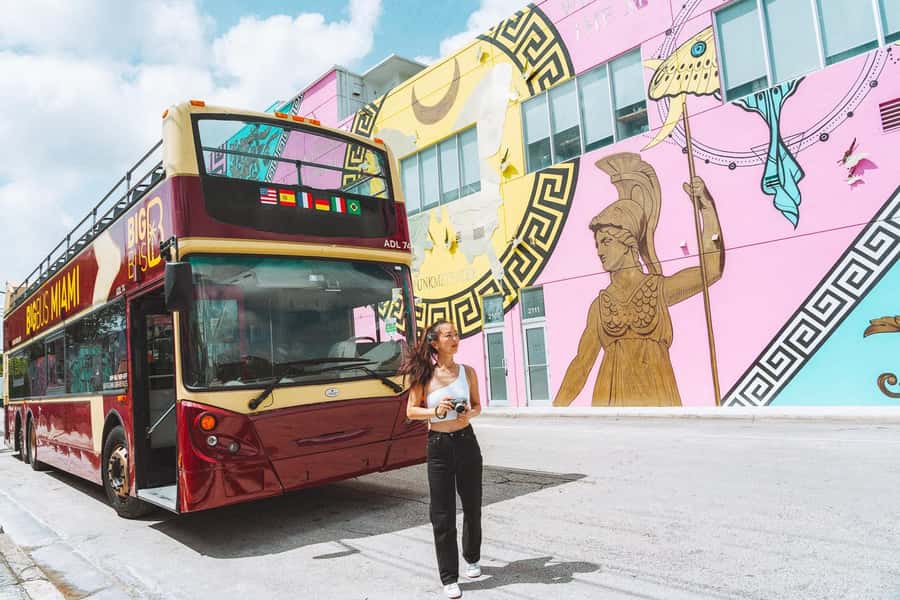 Miami: Hop-on Hop-off Sightseeing Tour with Optional Cruise - Design District: Art Deco style with a polished Miami feel