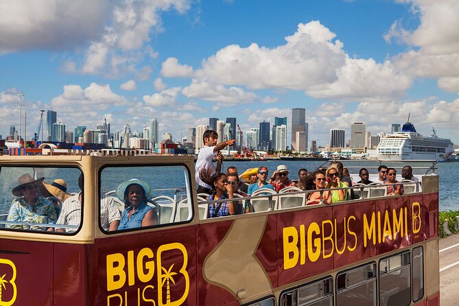 Miami: Hop-on Hop-off Tour + Cruise & Free 1-Hour Bike Rental - Optional Upgrades: Boat Cruise and the 8PM Night Tour