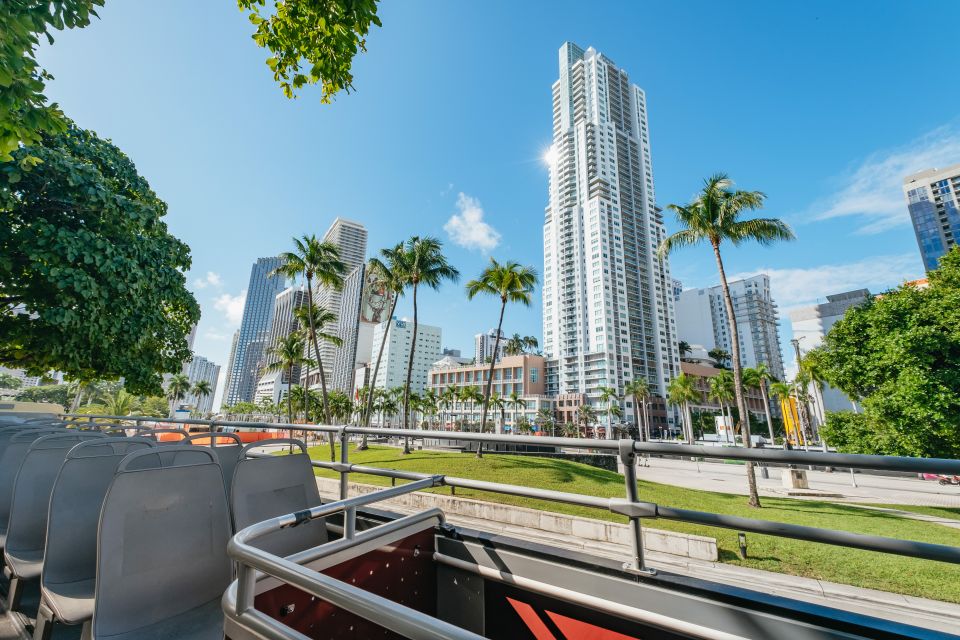 Miami: Panoramic Open-Top Bus Tour & Biscayne Bay Cruise - Biscayne Bay cruise: Millionaire’s Row, bilingual narration, and real photo angles