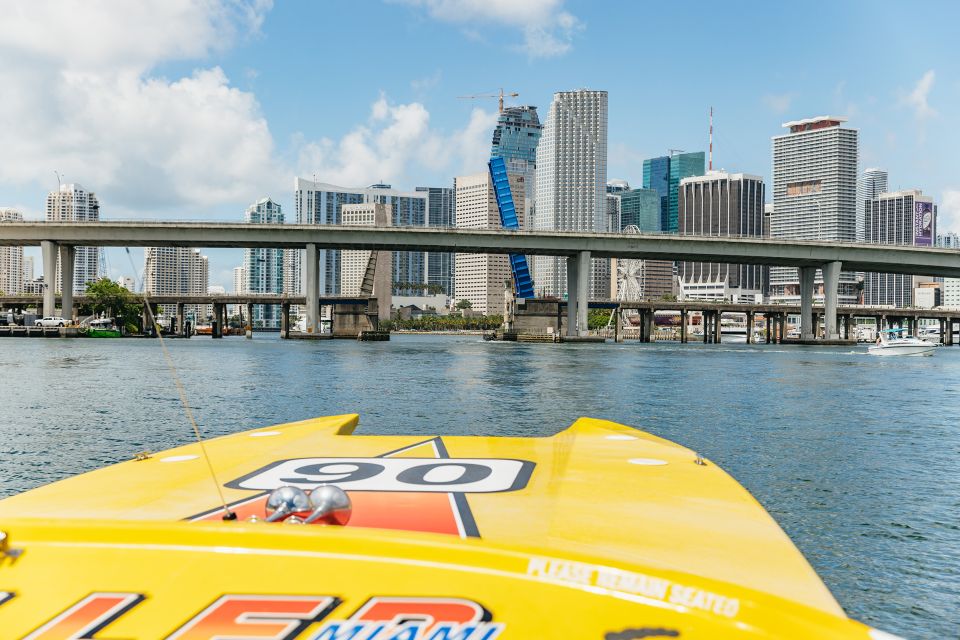 Miami: Sightseeing Speedboat Tour - Where to sit and what to wear: practical tips to avoid a miserable ride