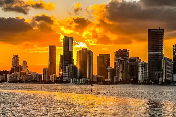 Miami Skyline Boat Cruise Past Millionaire's Homes Optional Stop - Departure times matter: Daytime calm vs. the 10PM party-style cruise