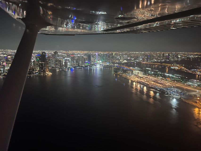 Miami: South Beach Private 35-Minute Guided Flight Tour - Safety vibe: certified instructors and what landing can feel like