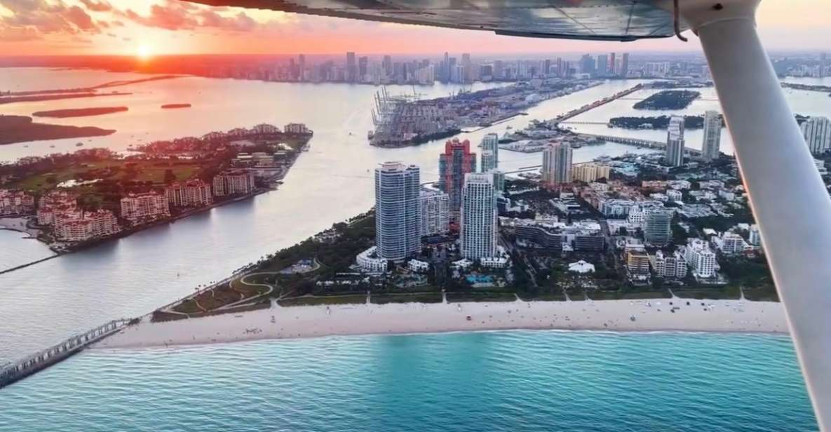 Miami: South Beach Private 50-Minute Private Flight Tour - Key things to know before you go