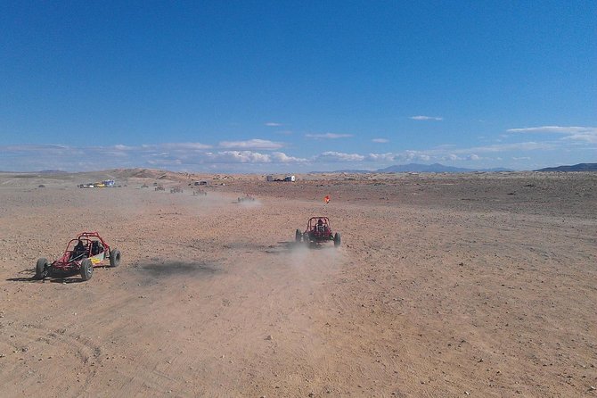 Mini Baja Chase Dune Buggy Adventure in Las Vegas - Nellis Dunes: 15,000 acres and the Strip peeking through