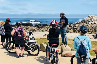 Monterey's 17 Mile Drive Guided Electric Bike Tour, 3 hr - The Pacific Grove beach start: warm-up miles and big ocean energy