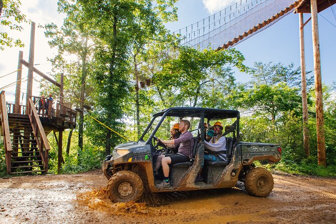 Mountaintop Zipline 2-Hours Activity - Sky Bridges and a Rappel: Walking on Air (With a Safety Net)