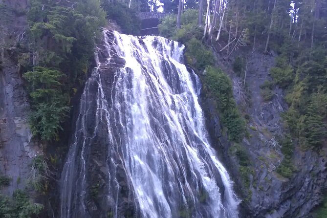 Mt. Rainier highlights - old forest, falls and glaciers - Hiking vs. snowshoeing (Nov–Jun): same highlights, different gear reality