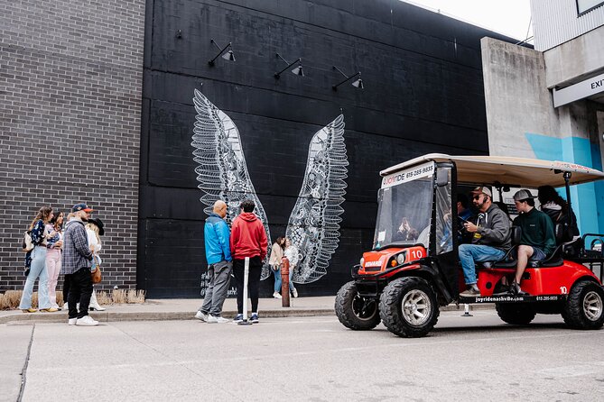 Murals of Nashville Instagram Tour by Golf Cart - Why a Golf Cart Works So Well for Nashville Street Art