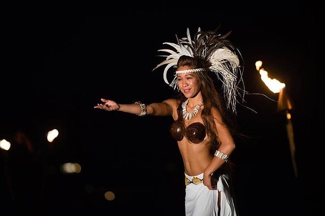 Myths of Maui Luau Dinner and Show - Fire-Knife Finale and the Photo Moment After
